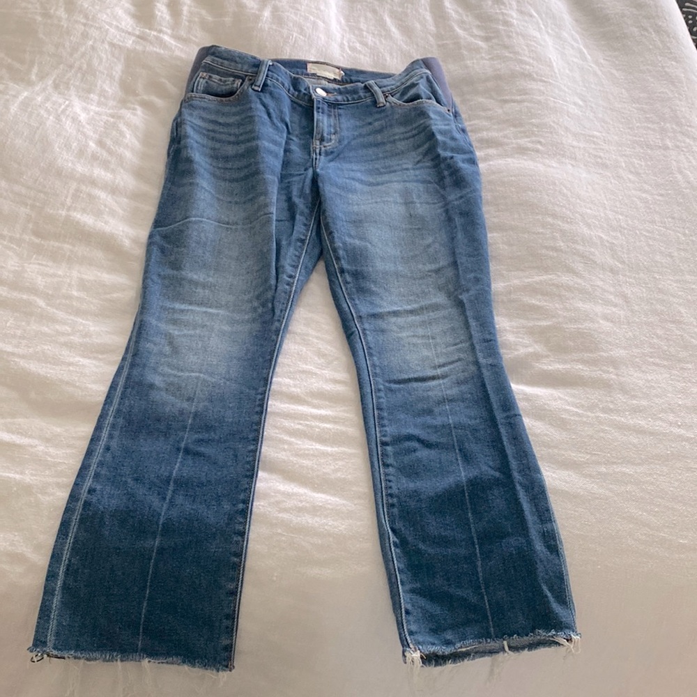 Hatch maternity jeans size 27.